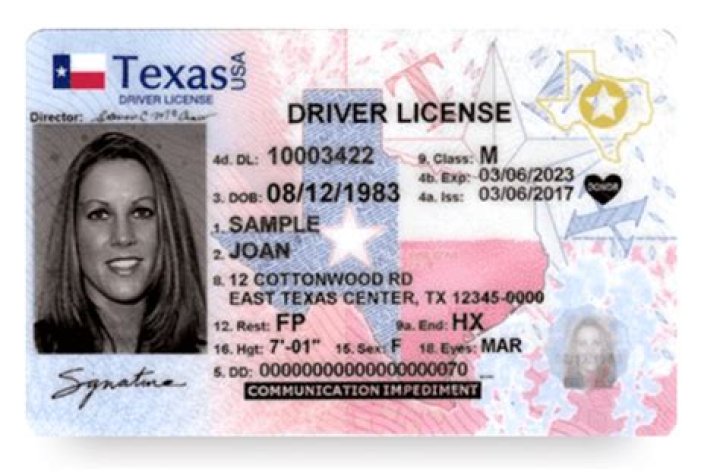 What is a Class C driver's license in Texas?