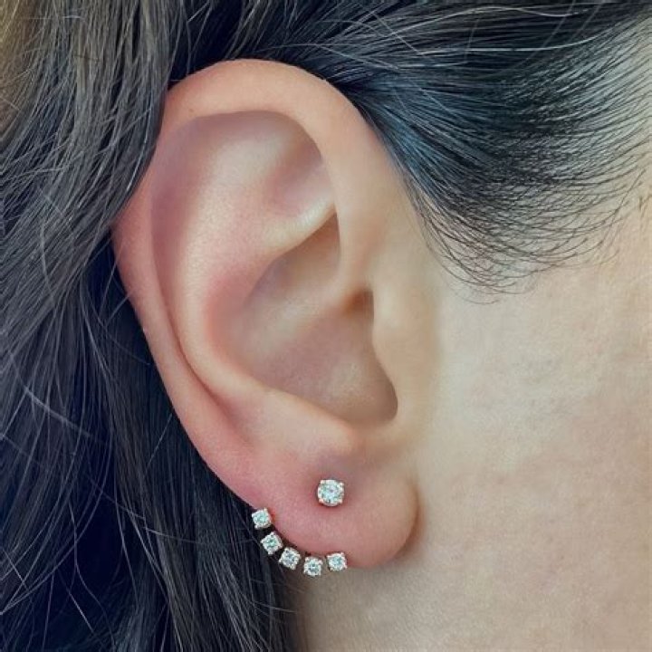 What is a jacket style earring?