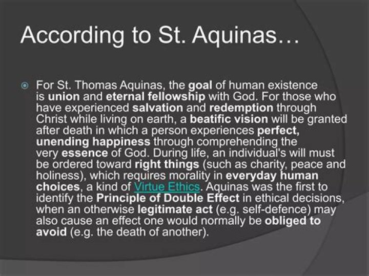 What is faith according to Aquinas?