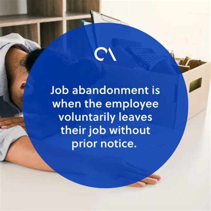 What is job abandonment in New York