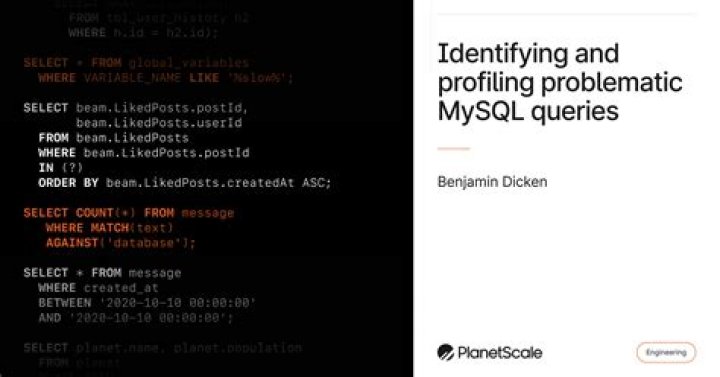 What is MySQL profiling? | ContextResponse.com