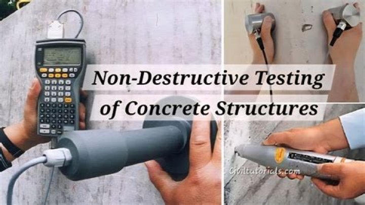 What is non-destructive testing of hardened concrete?