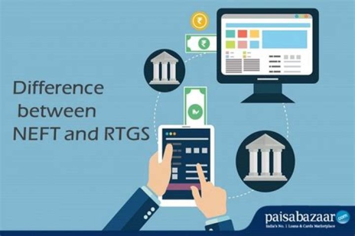 What is the basic difference between NEFT and RTGS?