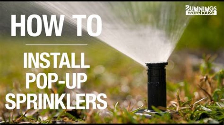 What is the best pop up sprinkler?