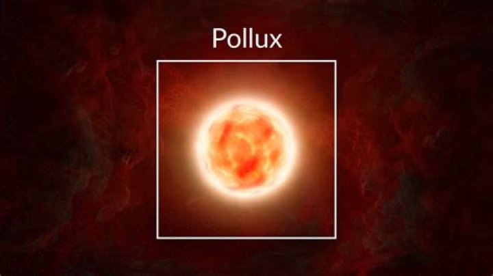 What is the color of Pollux?