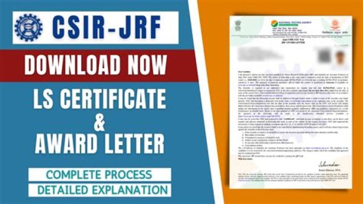 What is the exam for JRF?