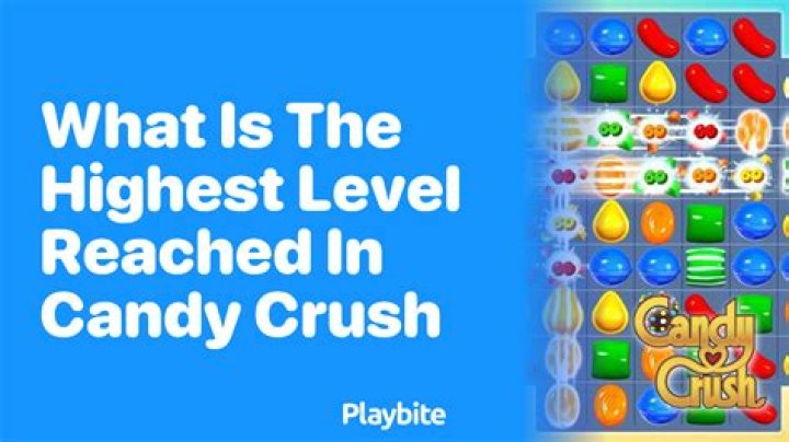 What is the highest candy crush level ever reached?