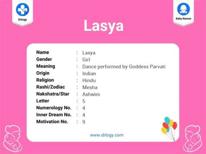 What is the meaning of lasya Sri?