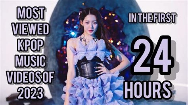 What is the most viewed Kpop video in 24 hours?