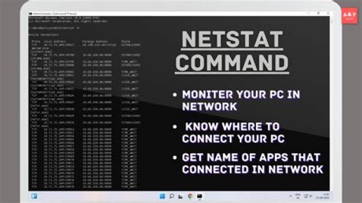 What is the use of netstat command?