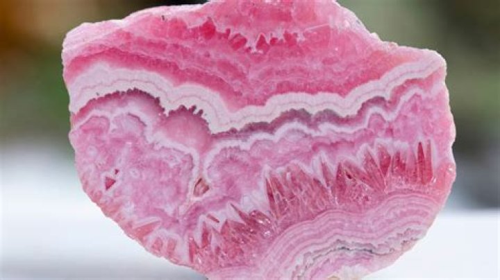 What kind of stone is rhodochrosite?