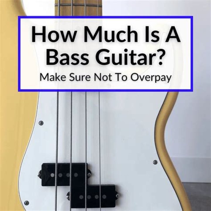 What materials are used to make a bass guitar?
