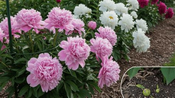What to grow with peonies