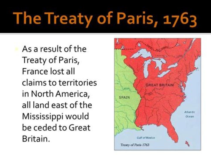 What was the second Treaty of Paris?