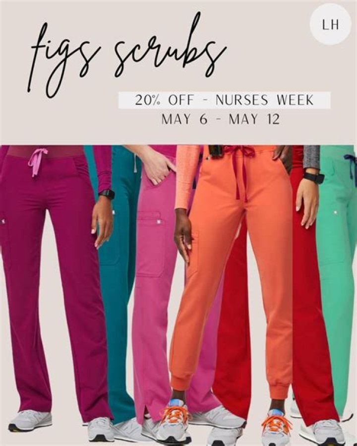 When did figs Scrubs start?