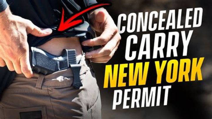 When did it become illegal to carry a gun in New York?