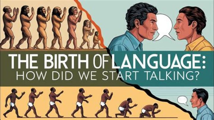 When did language develop?