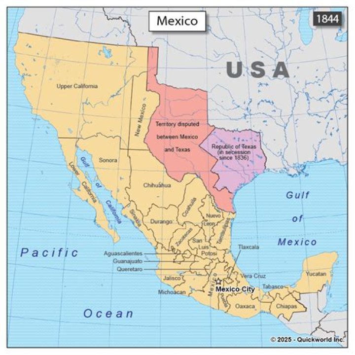 When did Mexico allow American settlers into Texas?