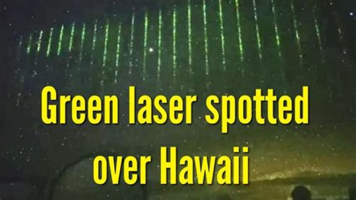 When were green lasers invented?