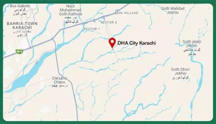 Where is DHA City Karachi located?