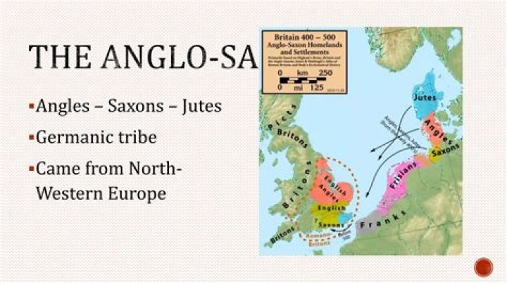 Who are the angles and who are the Saxons?