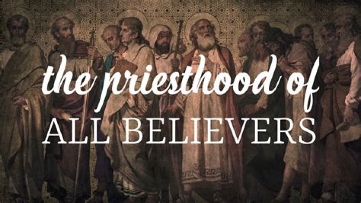 Who said priesthood of all believers?