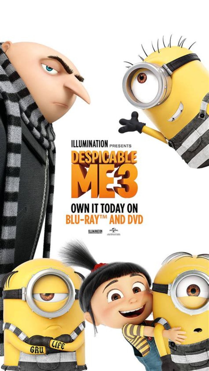 Why did the minions go to jail in Despicable Me 3