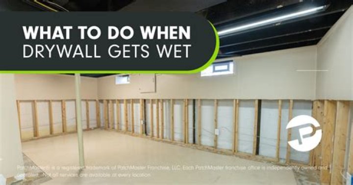 Will wet drywall dry out?